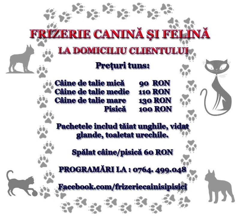 Cosmetica Canina si Felina la domiciliu